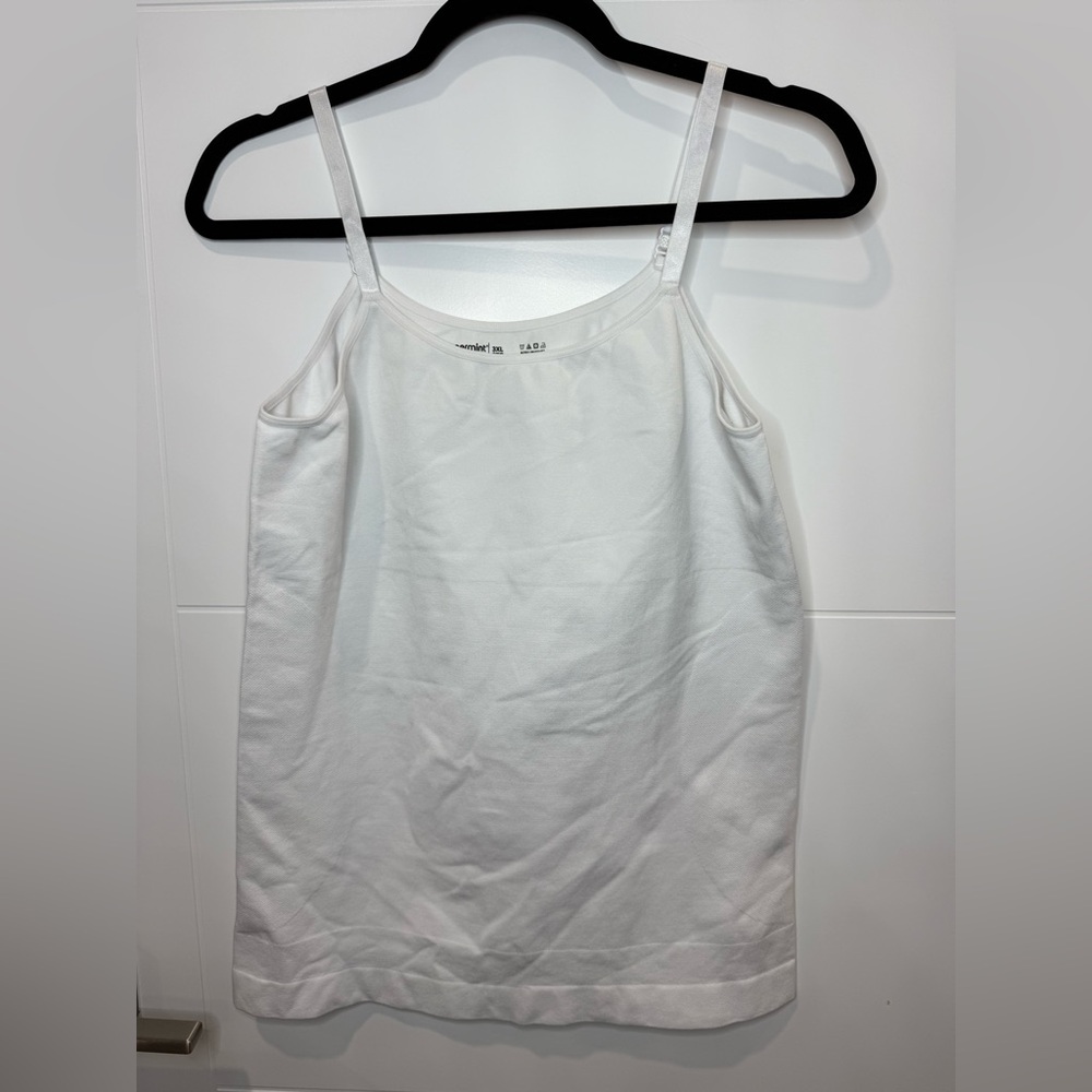 Shapermint White Camisole Top‎